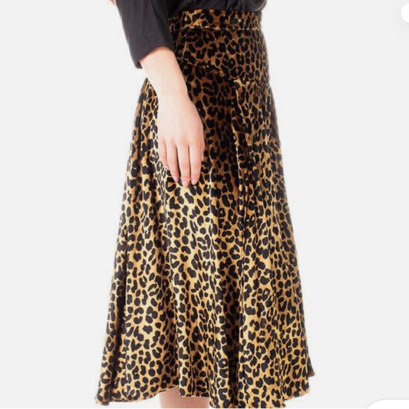 Marc Jacobs leopard print midi skirt - Picture 4 of 13